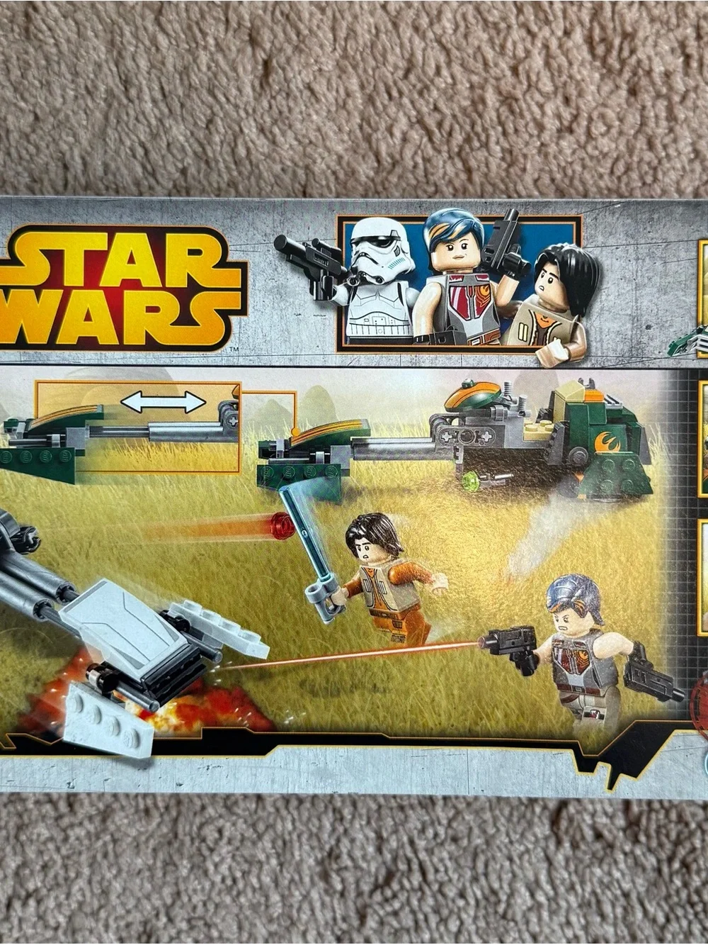 Lego Star Wars Ezra’s Speeder Bike 75090 Complete Set 2015